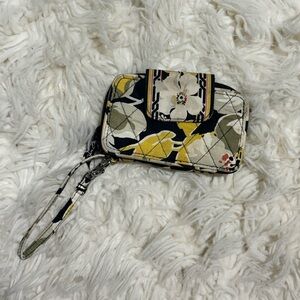 Vera Bradley Black Zip-Around Wallet